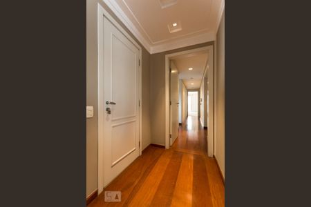 Corredor de apartamento para alugar com 4 quartos, 200m² em Indianópolis, São Paulo