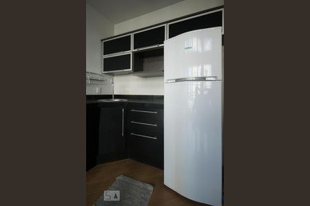 Cozinha de apartamento à venda com 1 quarto, 50m² em Indianópolis, São Paulo
