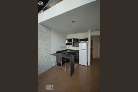 Sala de apartamento à venda com 1 quarto, 50m² em Indianópolis, São Paulo