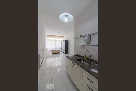 Vista da entrada do AP de kitnet/studio para alugar com 1 quarto, 35m² em Centro, São Paulo