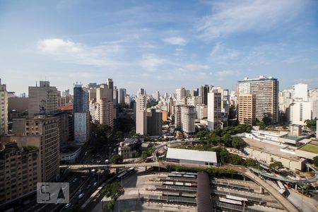 Vista do Quarto de apartamento para alugar com 1 quarto, 40m² em Bela Vista, São Paulo
