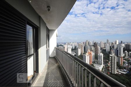 Apartamento à venda com 206m², 3 quartos e 4 vagasvaranda da suíte 3