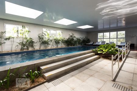 Apartamento à venda com 51m², 1 quarto e 1 vagaPiscina coberta