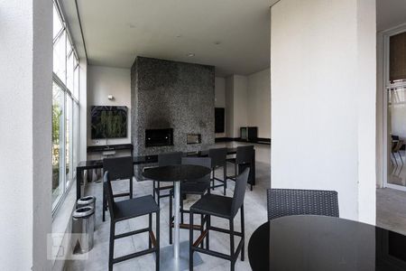 Apartamento à venda com 51m², 1 quarto e 1 vagaChurrasqueira