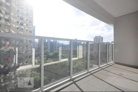 varanda de kitnet/studio para alugar com 1 quarto, 52m² em Vila Gertrudes, São Paulo