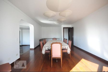 mesa de jantar de apartamento à venda com 4 quartos, 415m² em Real Parque, São Paulo