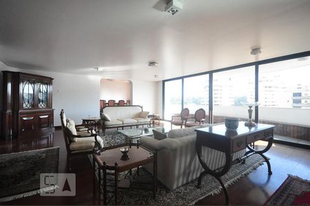 sala de apartamento à venda com 4 quartos, 415m² em Real Parque, São Paulo
