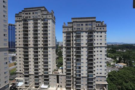 Vista da Varanda de apartamento para alugar com 1 quarto, 50m² em Alphaville Conde Ii, Barueri