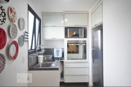 Apartamento para alugar com 60m², 1 quarto e 1 vagadetalhe da cozinha