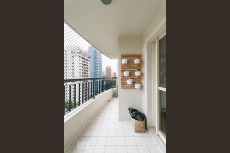 Varanda  de apartamento à venda com 2 quartos, 78m² em Jardim Vila Mariana, São Paulo
