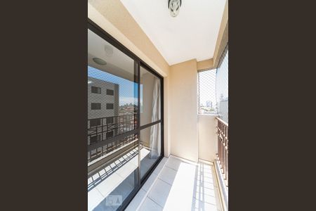 Varanda da Sala de apartamento para alugar com 3 quartos, 80m² em Vila Floresta, Santo André