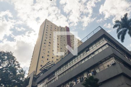 Fachada de kitnet/studio para alugar com 1 quarto, 34m² em Santa Cecília, São Paulo