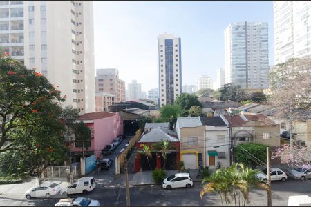 Vista Sala de apartamento à venda com 2 quartos, 80m² em Vila Anglo Brasileira, São Paulo
