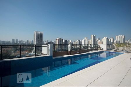 Piscina de kitnet/studio para alugar com 1 quarto, 31m² em Cidade Monções, São Paulo