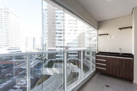 Varanda de apartamento para alugar com 1 quarto, 52m² em Vila Gertrudes, São Paulo