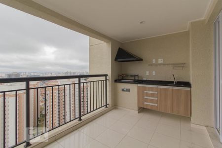 Varanda Gourmet de apartamento à venda com 2 quartos, 68m² em Jardim Flor da Montanha, Guarulhos