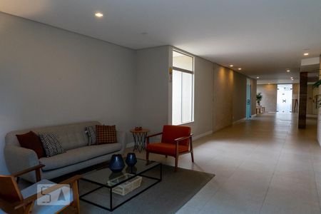 Apartamento para alugar com 45m², 1 quarto e 1 vagaHall social