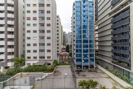 Vista da varanda de apartamento à venda com 3 quartos, 83m² em Pinheiros, São Paulo