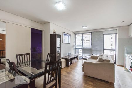 Sala de apartamento para alugar com 1 quarto, 45m² em Vila Clementino, São Paulo