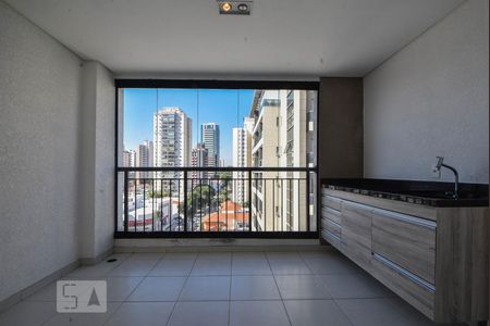 Studio para alugar com 37m², 1 quarto e 1 vagaVaranda