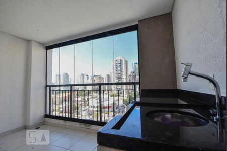 Studio para alugar com 37m², 1 quarto e 1 vagaVaranda