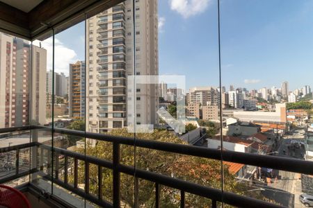Varanda da Sala de apartamento para alugar com 2 quartos, 60m² em Vila Anglo Brasileira, São Paulo
