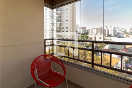 Varanda da Sala de apartamento para alugar com 2 quartos, 60m² em Vila Anglo Brasileira, São Paulo