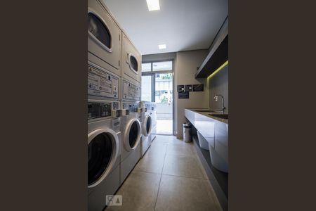 Apartamento à venda com 34m², 1 quarto e 1 vagaLavanderia 