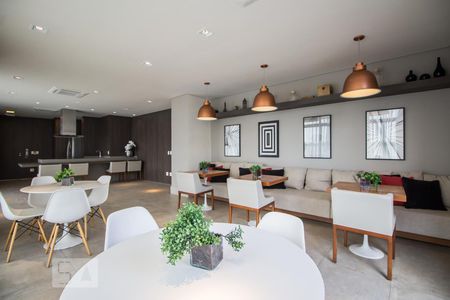 Apartamento à venda com 34m², 1 quarto e 1 vagaSalão de festas