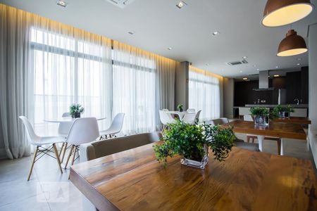 Apartamento à venda com 34m², 1 quarto e 1 vagaSalão de festas