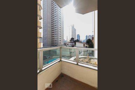 Varanda de apartamento à venda com 1 quarto, 43m² em Cerqueira César, São Paulo