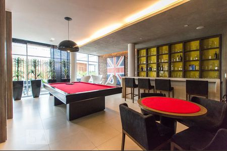 Studio para alugar com 48m², 1 quarto e 1 vagaPub / Salão de jogos