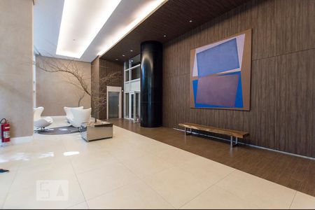 Studio para alugar com 48m², 1 quarto e 1 vagaHall social