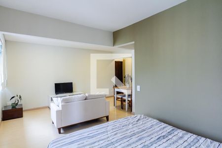 Sala/Quarto de kitnet/studio à venda com 1 quarto, 47m² em Indianópolis, São Paulo