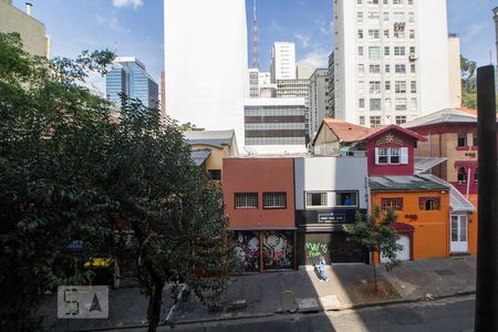 Vista da Sala de apartamento para alugar com 1 quarto, 60m² em Consolação, São Paulo
