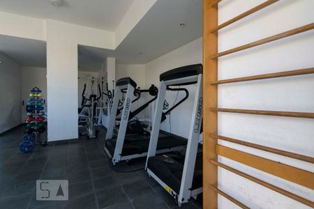 Área comum - Academia de apartamento para alugar com 2 quartos, 56m² em Vila Brasílio Machado, São Paulo