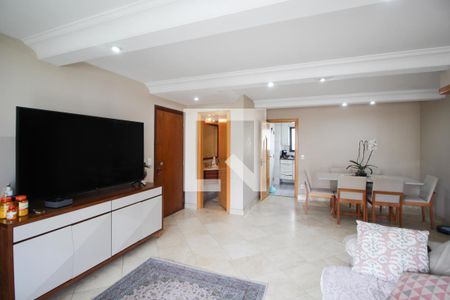 Sala de apartamento para alugar com 4 quartos, 140m² em Indianópolis, São Paulo