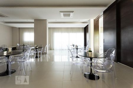 Studio à venda com 33m², 1 quarto e 1 vagaSalão de festas