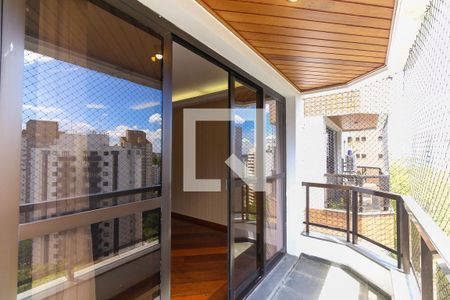Varanda da Sala de apartamento para alugar com 2 quartos, 120m² em Vila Andrade, São Paulo