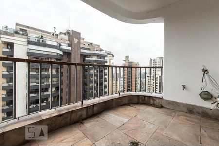 Varanda de apartamento à venda com 4 quartos, 250m² em Vila Morumbi, São Paulo