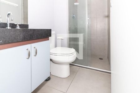 Banheiro de kitnet/studio à venda com 1 quarto, 25m² em Perdizes, São Paulo