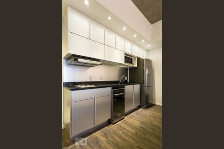 Cozinha de apartamento à venda com 1 quarto, 69m² em Cidade Monções, São Paulo