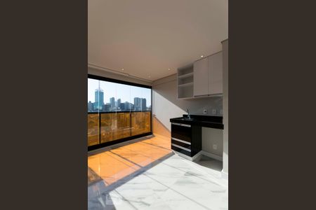 Varanda Gourmet de kitnet/studio para alugar com 1 quarto, 33m² em Vila Mariana, São Paulo