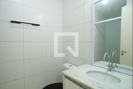 Banheiro de kitnet/studio para alugar com 1 quarto, 26m² em Bela Vista, São Paulo