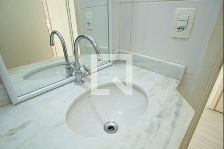 Banheiro de kitnet/studio para alugar com 1 quarto, 26m² em Bela Vista, São Paulo