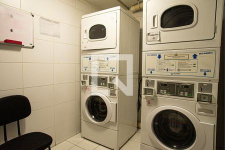 Área comum - Lavanderia de kitnet/studio para alugar com 1 quarto, 26m² em Bela Vista, São Paulo