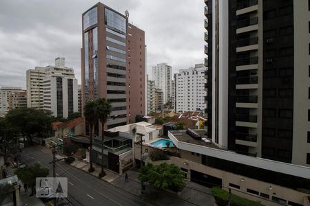 Vista da Sala de apartamento à venda com 1 quarto, 42m² em Cerqueira César, São Paulo