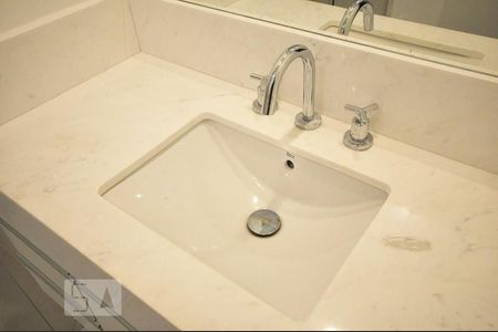 detalhe do banheiro suíte  de kitnet/studio para alugar com 1 quarto, 41m² em Brooklin Paulista, São Paulo