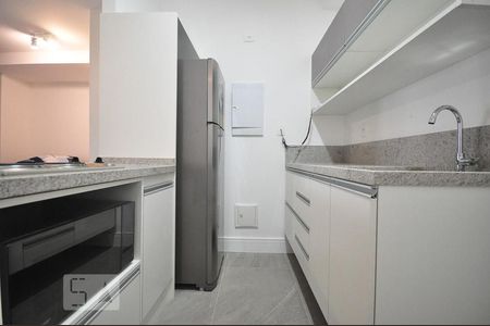Studio para alugar com 41m², 1 quarto e 1 vagacozinha