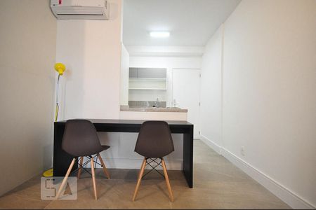 Studio para alugar com 41m², 1 quarto e 1 vagacozinha